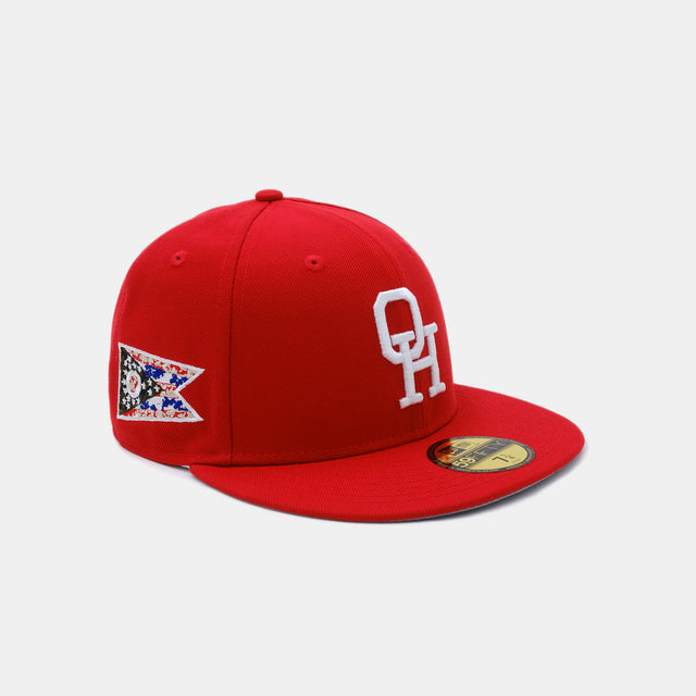 OHI❤️ New Era Fitted HAT (red)