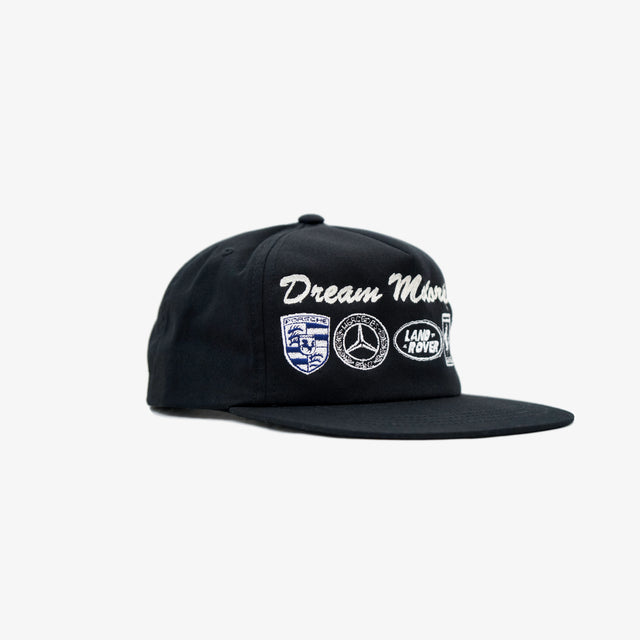 DREAM MOTORSPORTS EMBLEM  HAT (BLACK)