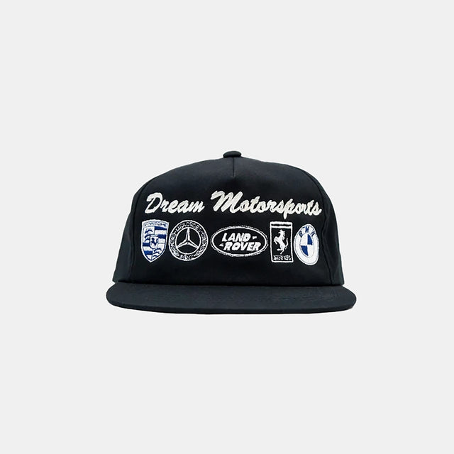DREAM MOTORSPORTS EMBLEM  HAT (BLACK)