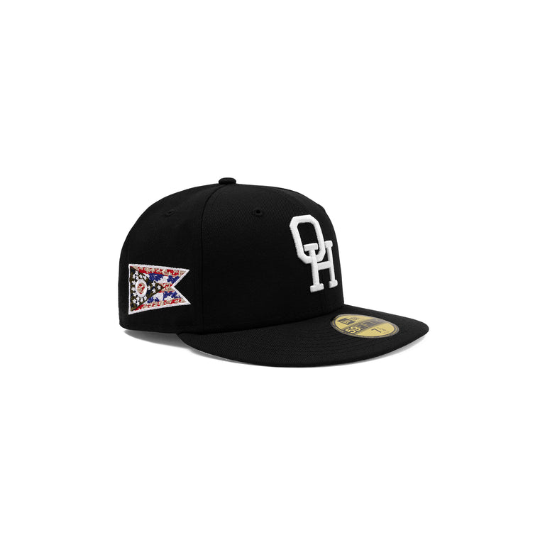 OHIO❤️ New Era Fitted HAT (blk/white)