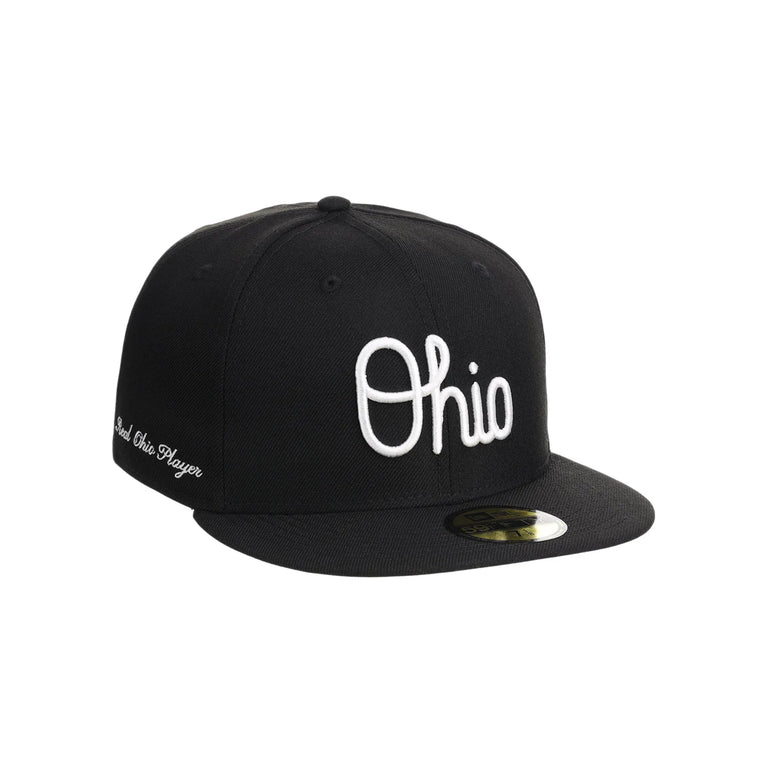 OHIO STATE X MADE & CO 59FIFTY 'SCRIPT OHIO' BLACK FITTED