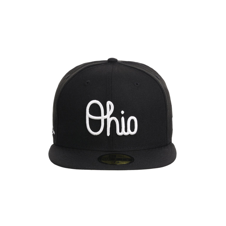 OHIO STATE X MADE & CO 59FIFTY 'SCRIPT OHIO' BLACK FITTED