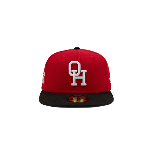 OHIO❤️ New Era Fitted HAT (red/blk)