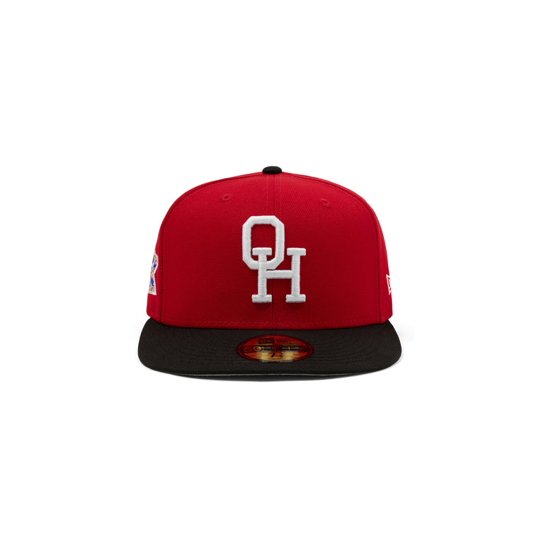 OHIO❤️ New Era Fitted HAT (red/blk)
