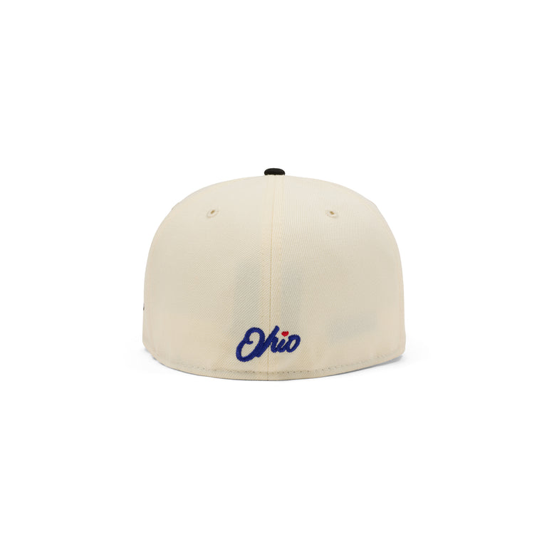 OHIO❤️ New Era Fitted HAT (off-white)