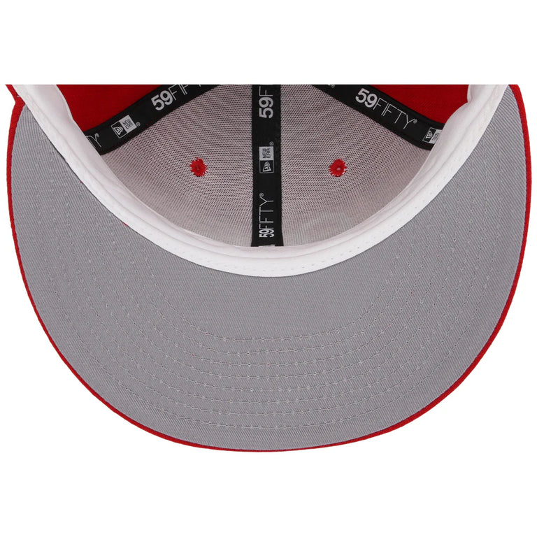 OHIO STATE X MADE & CO 59FIFTY 'SCRIPT OHIO' RED FITTED